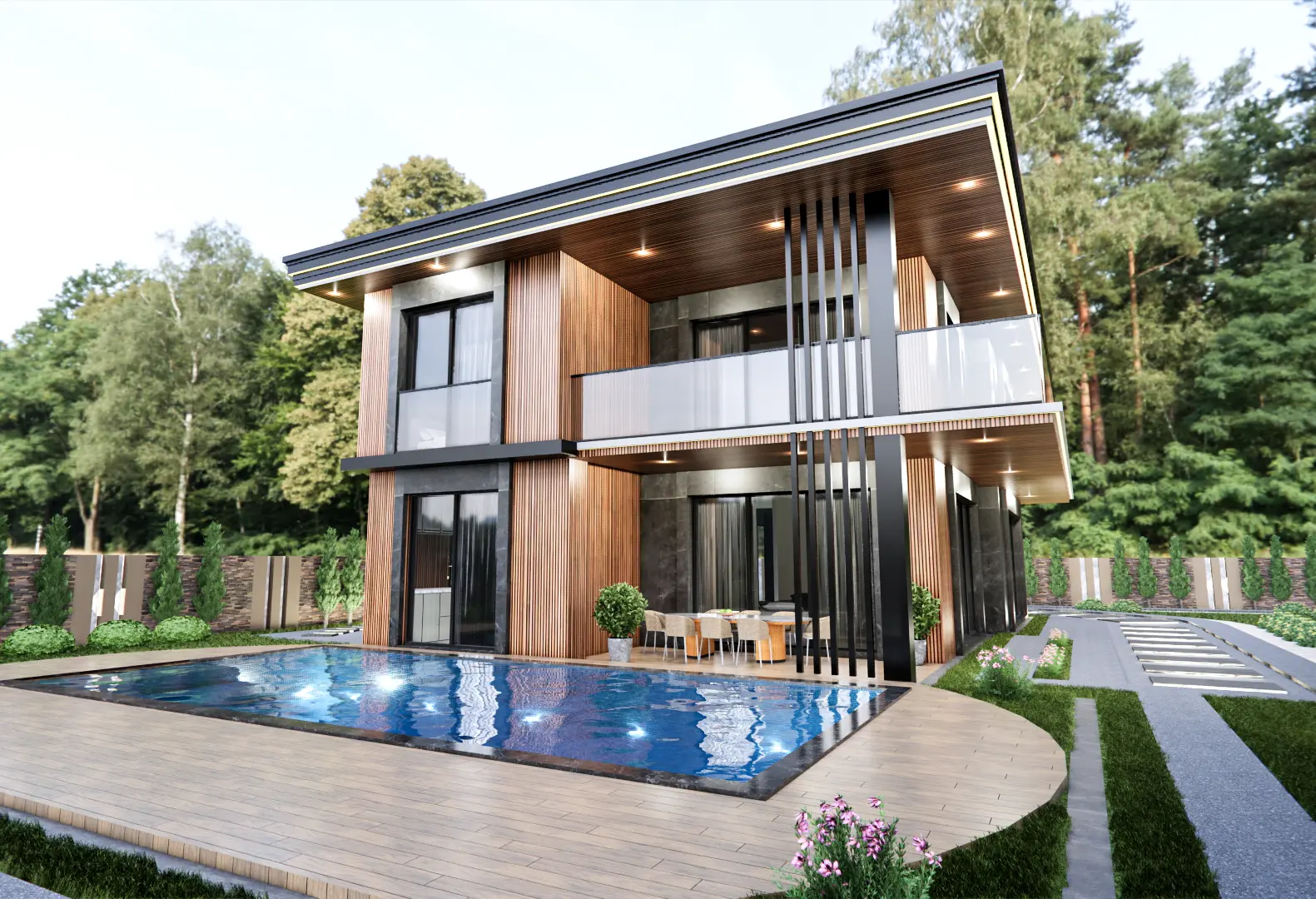 Havuzlu Villa Projesi